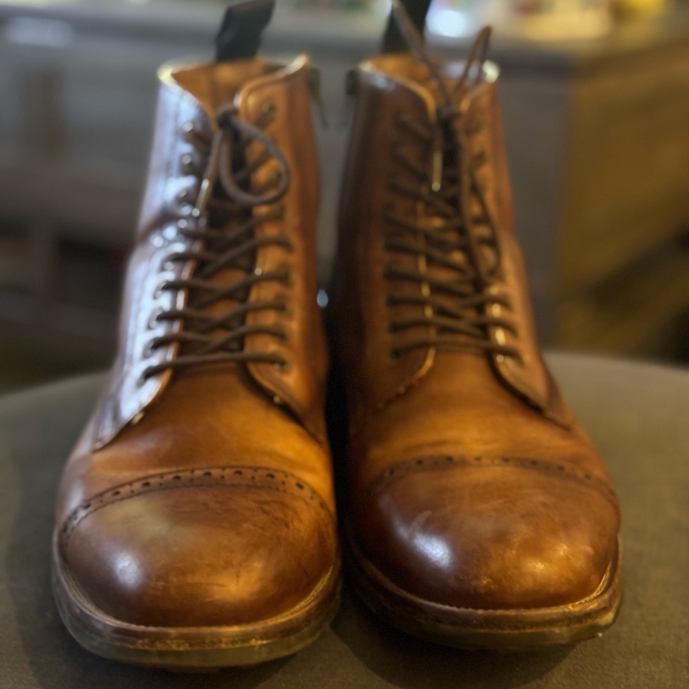 Men's Aldo Brown Leather Boots
